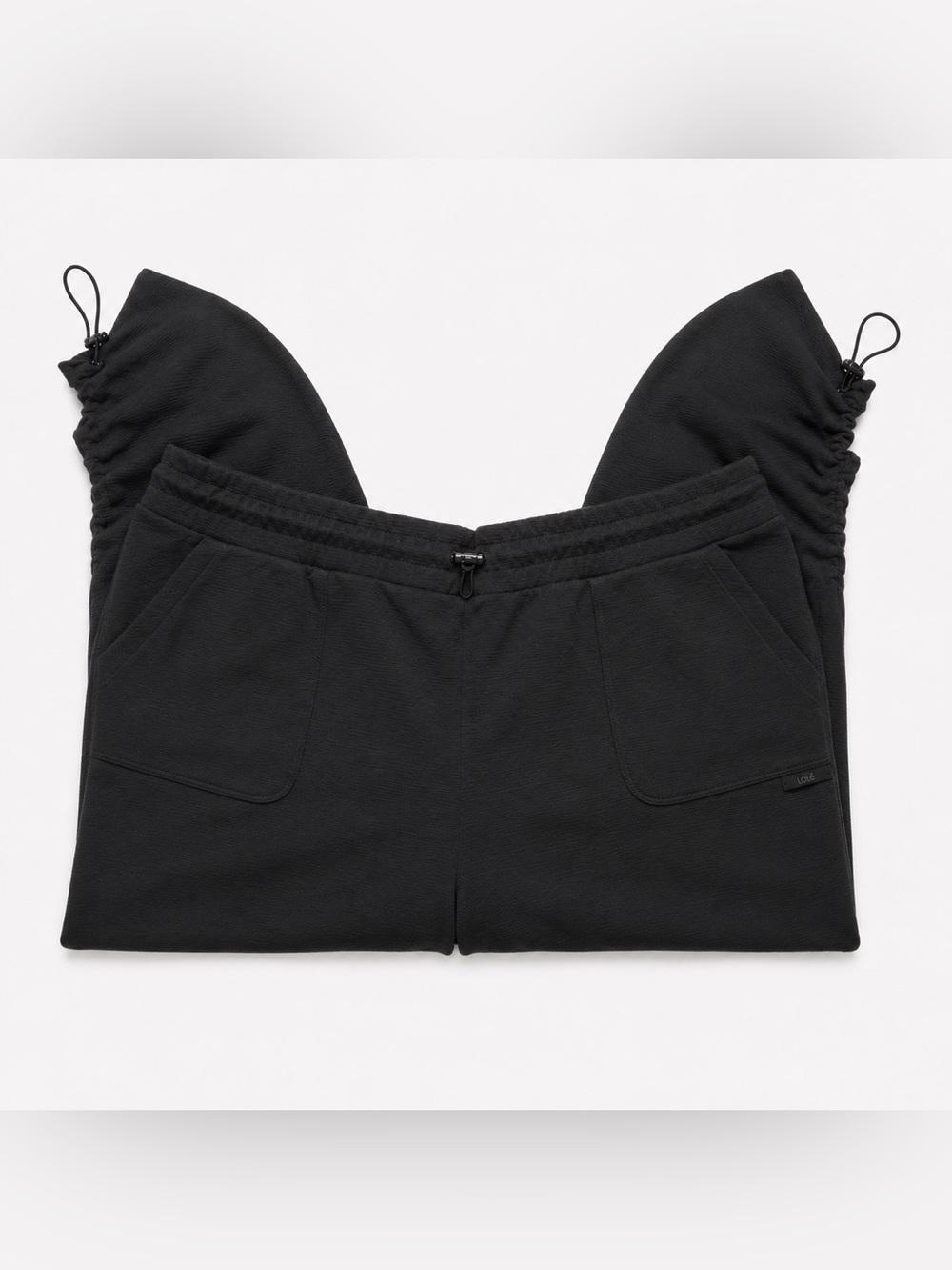 Nine West Active 2X Black Ruched Ankle Pants NWT $70